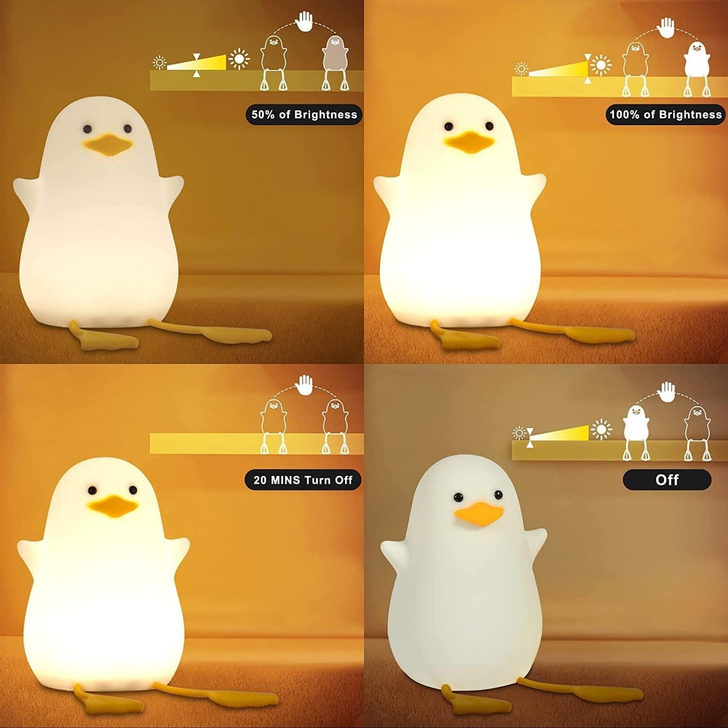 ShopLush Dreamy Duck Lamp
