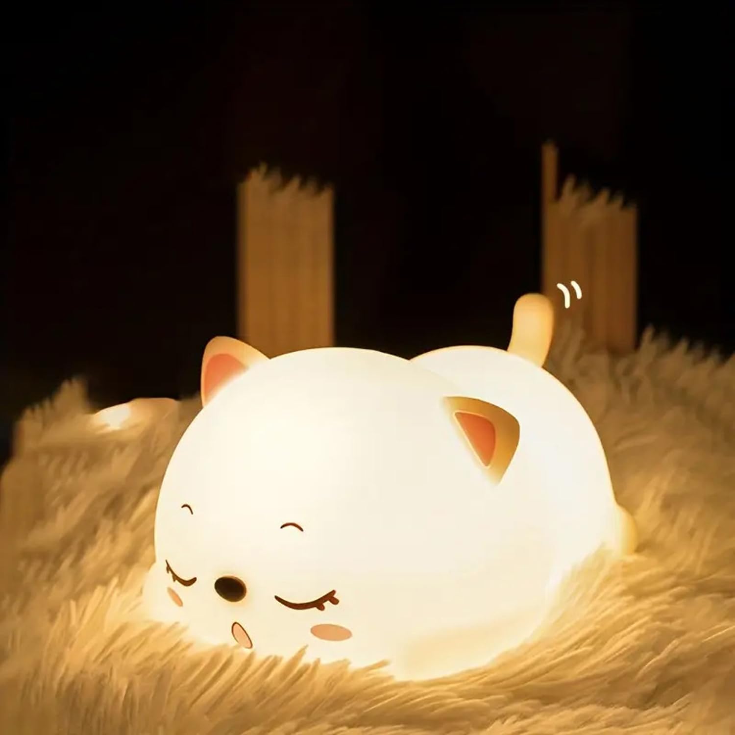 Cozy Cat Lamp