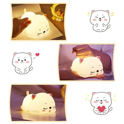 Cozy Cat Lamp