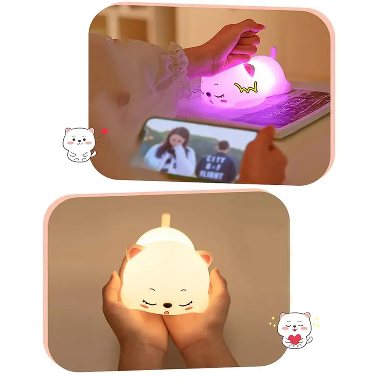 Cozy Cat Lamp