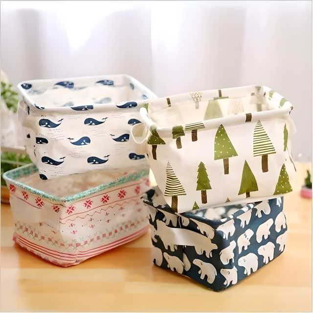 Multipurpose Storage Boxes with Handle