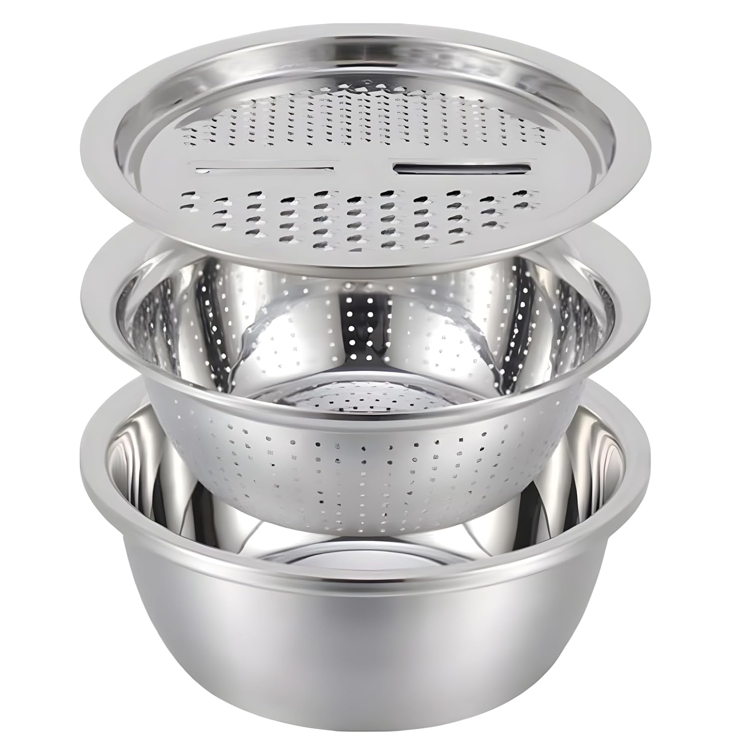Multipurpose Strainer Drainer Cutter Colander