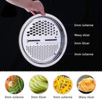 3 in 1 Multipurpose Strainer Drainer Cutter Colander