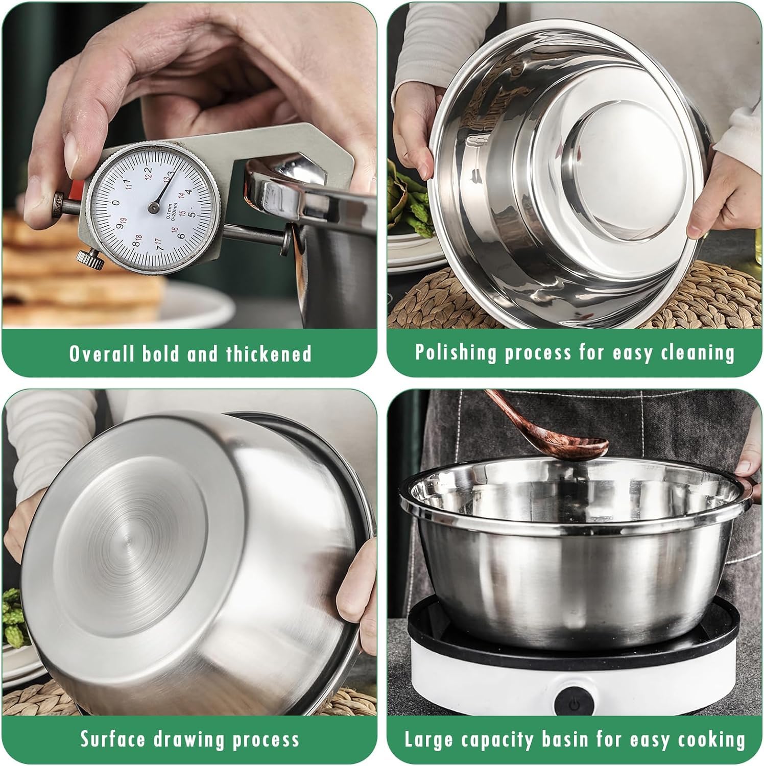 Multipurpose Strainer Drainer Cutter Colander