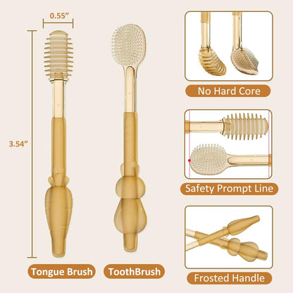 Soft Silicone Bristle Toothbrush For Baby